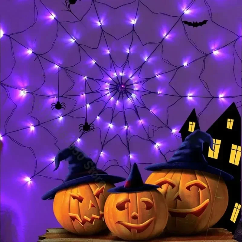 Halloween Spider Web String Li - огляд і ціна Spider Web Halloween Decoration