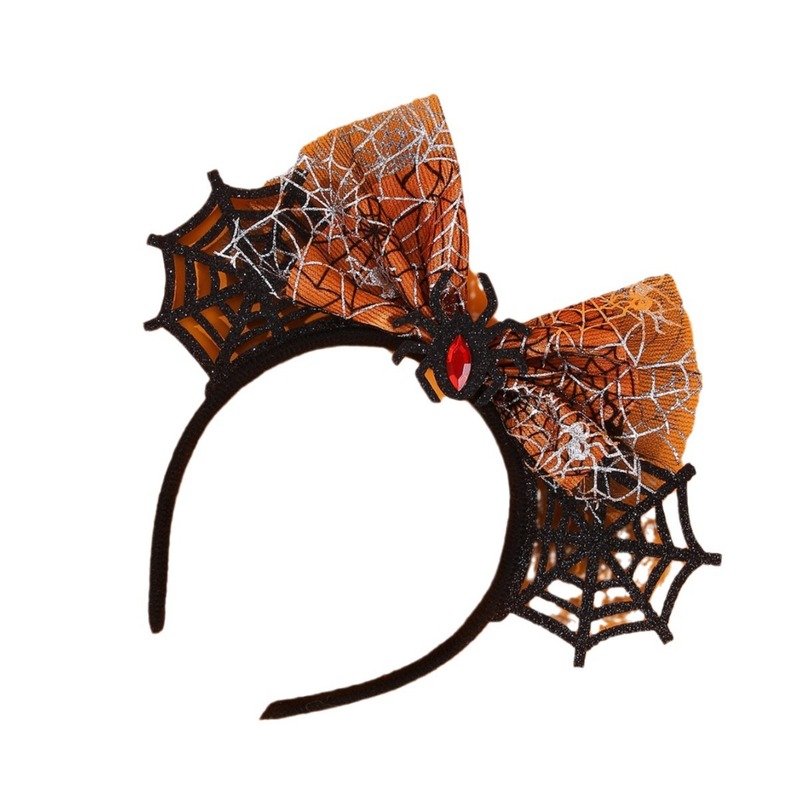 Halloween Spider Web Bow Headb - огляд і ціна Spider Web Halloween Decoration
