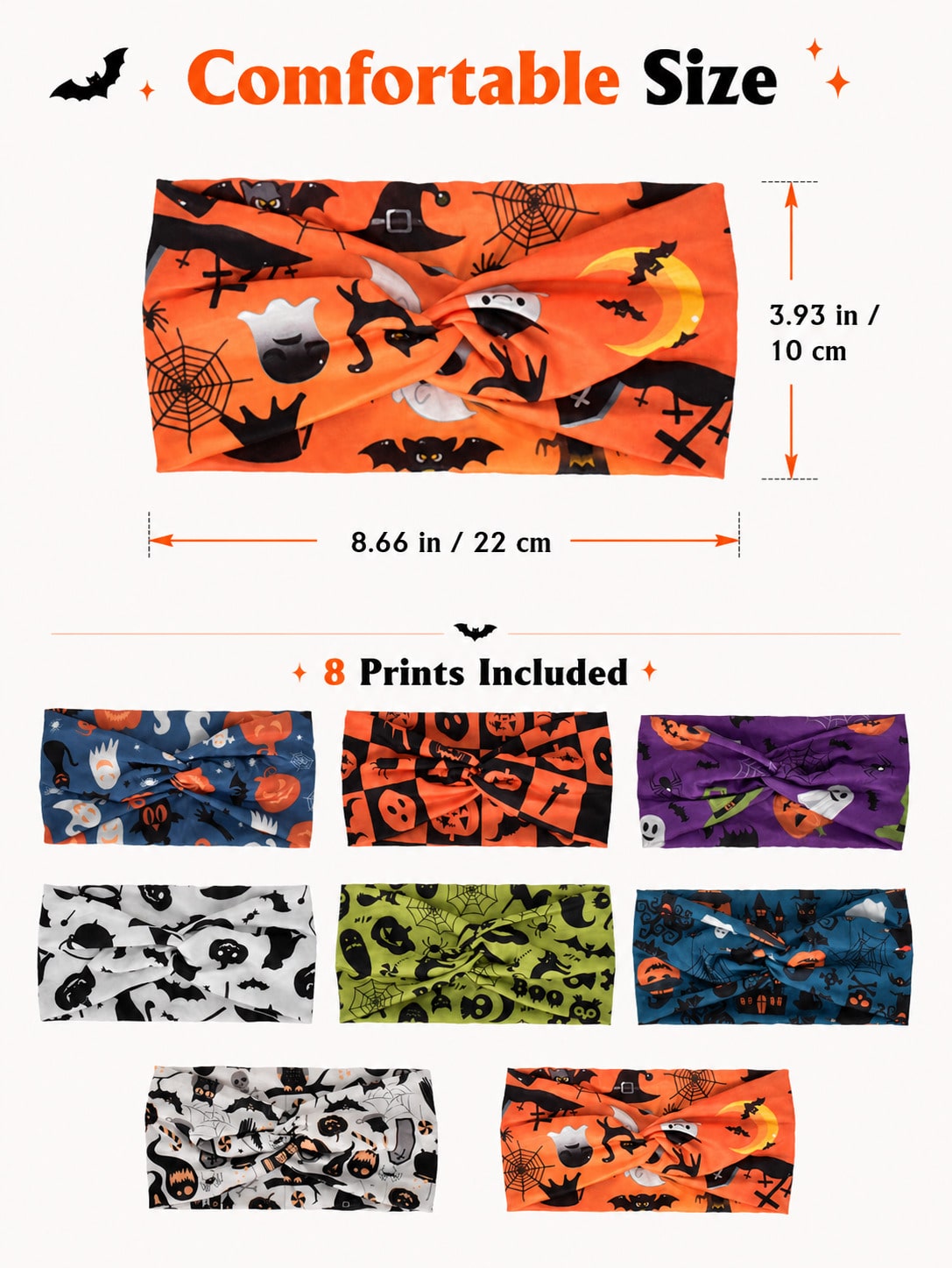 8/4/1 Pcs Halloween Headbands  - огляд і ціна Spider Web Halloween Decoration