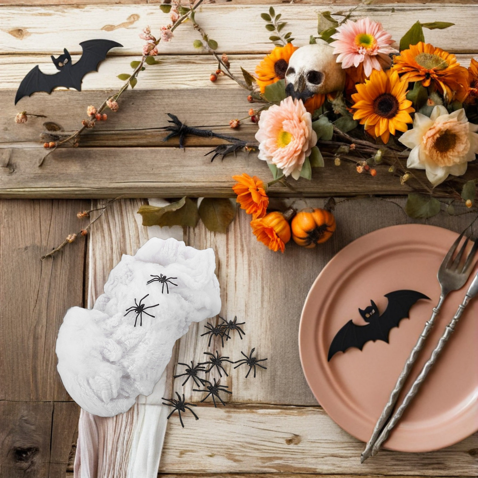 1Set Halloween Spider Web Deco - огляд і ціна Spider Web Halloween Decoration