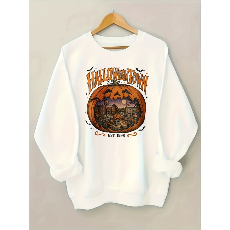 Summer Halloween Town Printed  - огляд і ціна Pumpkin Lantern Halloween