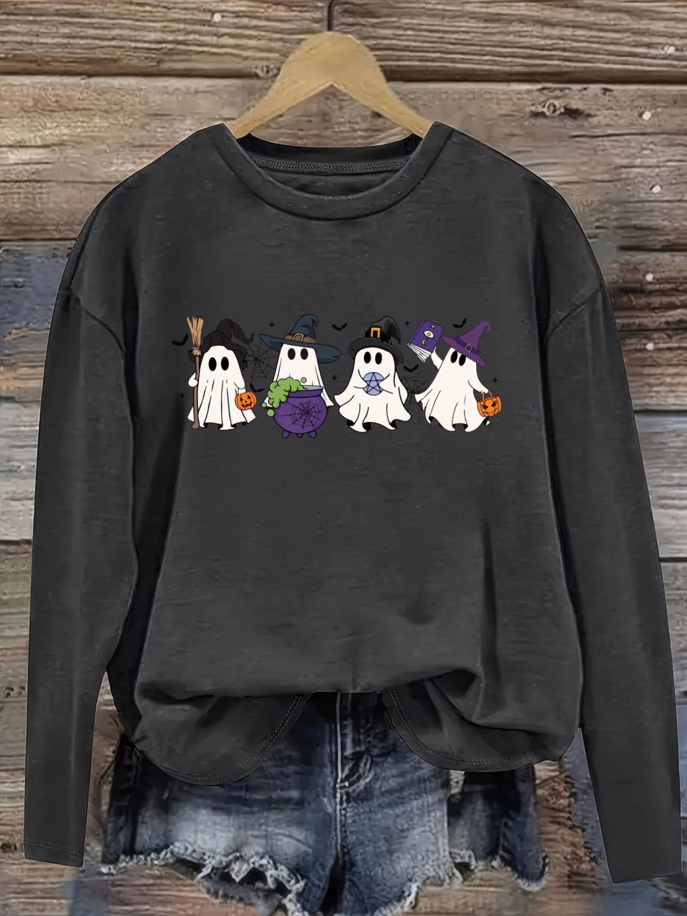 Women's Casual Long Sleeve Cre - огляд і ціна Halloween Costume Adult