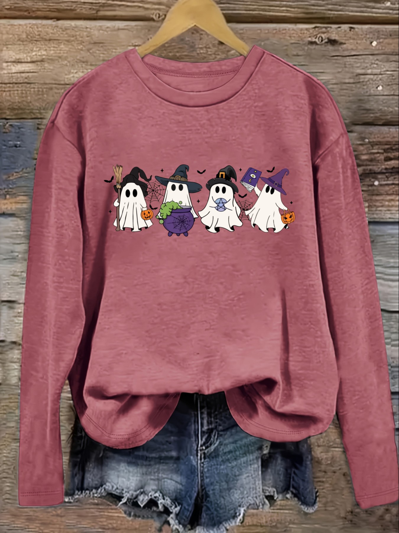 Women's Casual Long Sleeve Cre - огляд і ціна Halloween Costume Adult