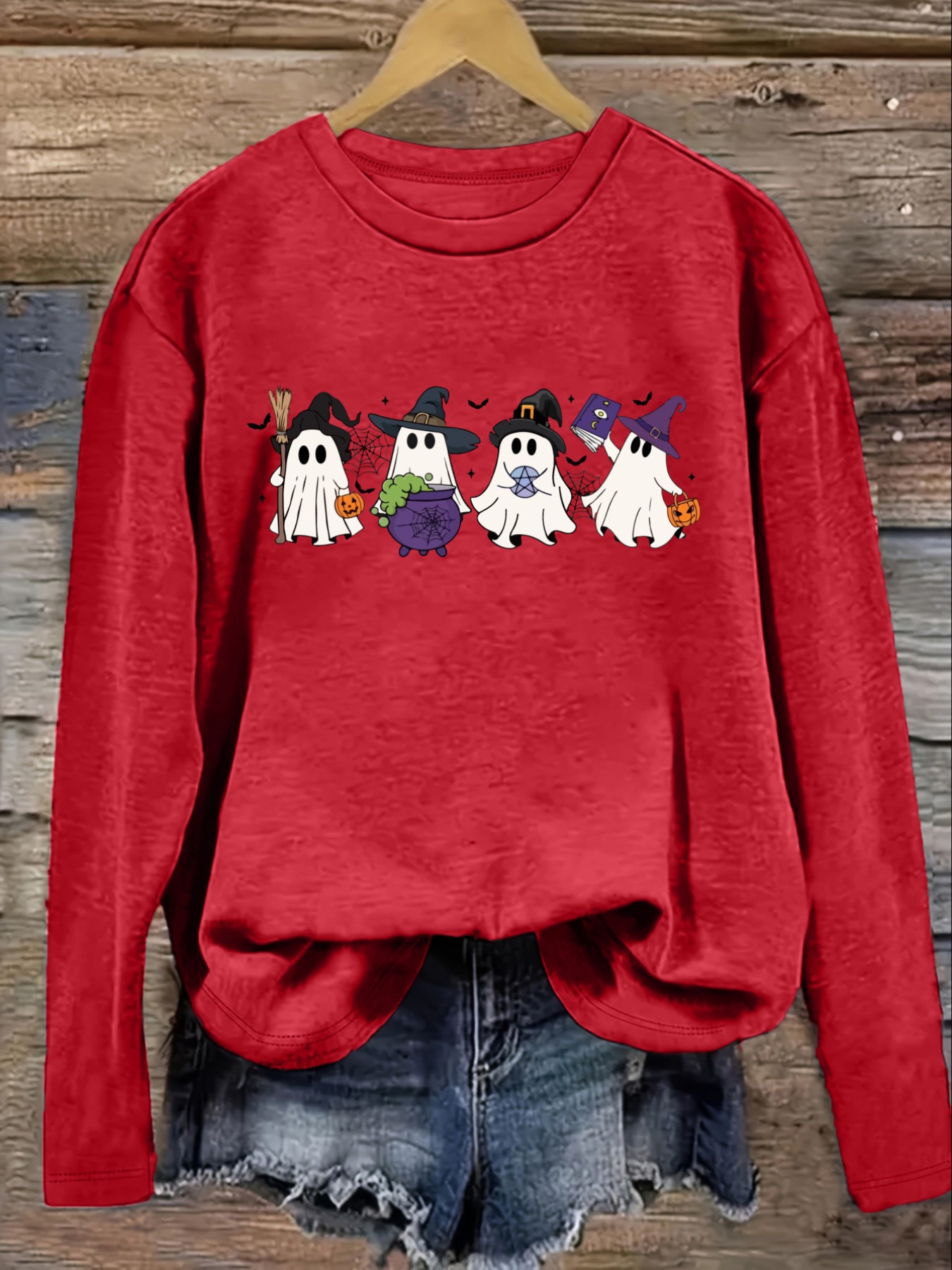 Women's Casual Long Sleeve Cre - огляд і ціна Halloween Costume Adult