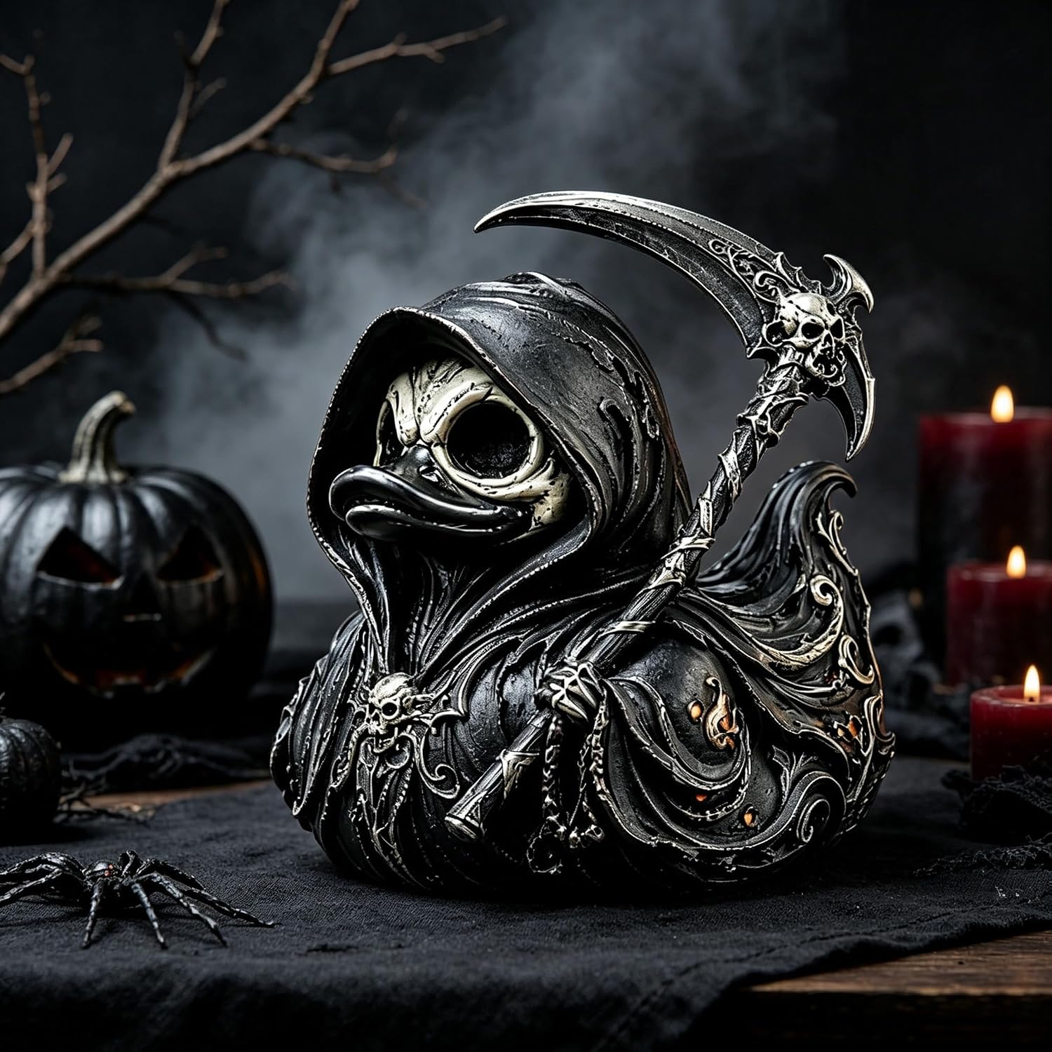 Grim Reaper Gothic Collectible - огляд і ціна Halloween Skeleton Decoration