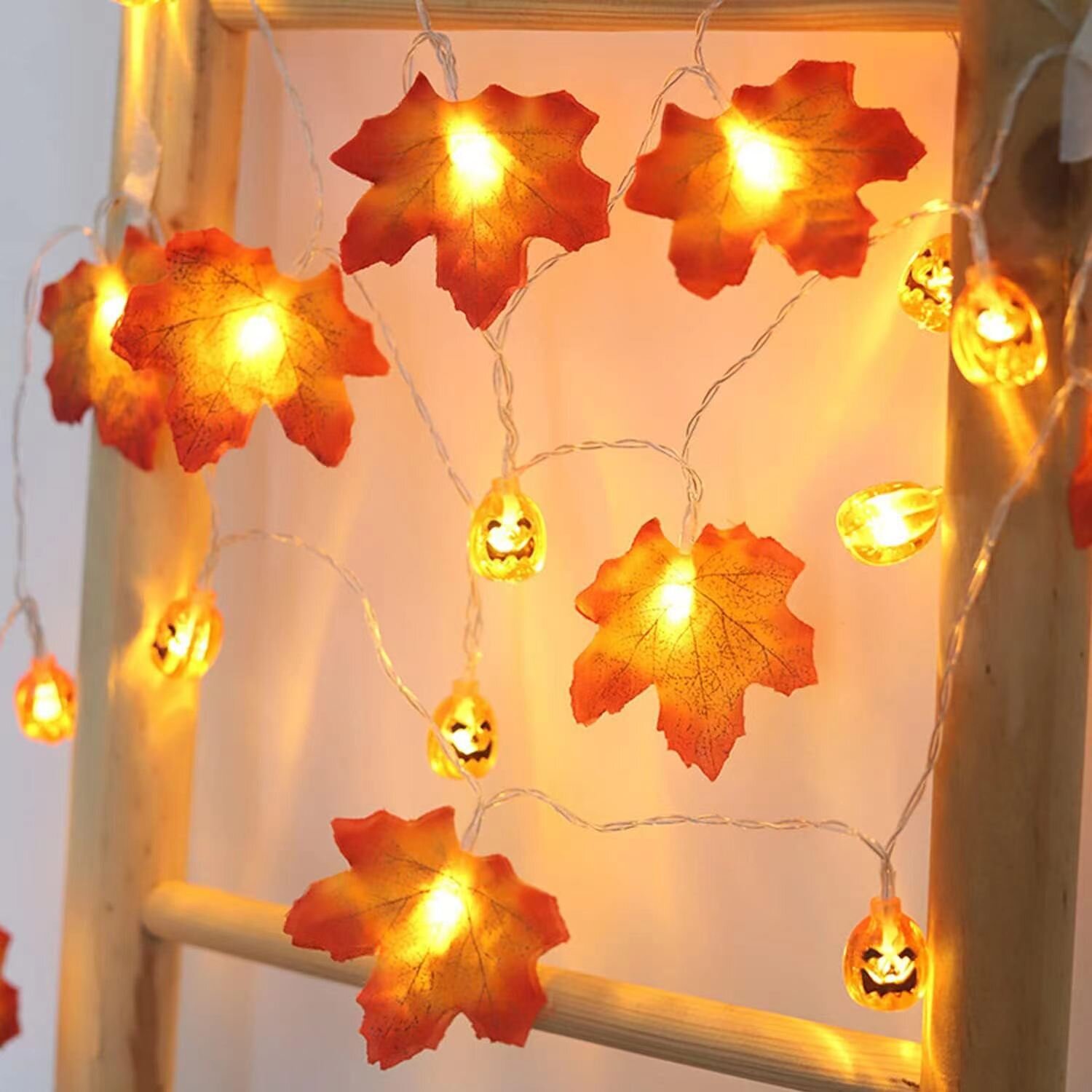 1PC 59in/118in Halloween LED S - огляд і ціна Halloween Led String Lights Orange