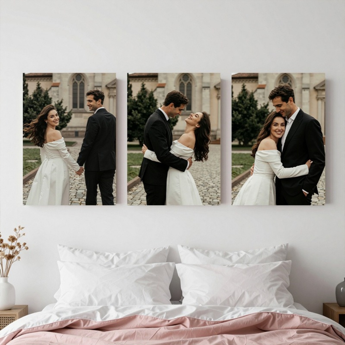 Set of 3 Custom Photo Canvas P - огляд і ціна Halloween Party Supplies