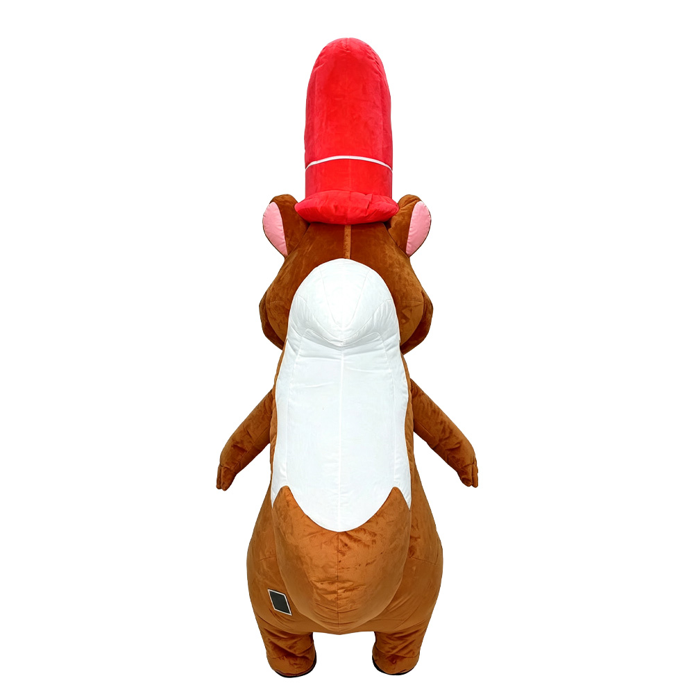 SAYGO Red Hat Squirrel Inflata - огляд і ціна Halloween Costume Adult