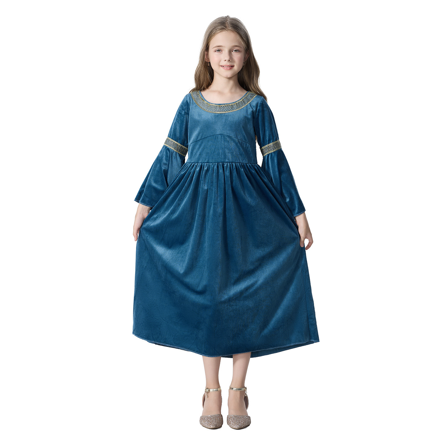 Medieval Cosplay Princess Dres - огляд і ціна Halloween Costume Kids