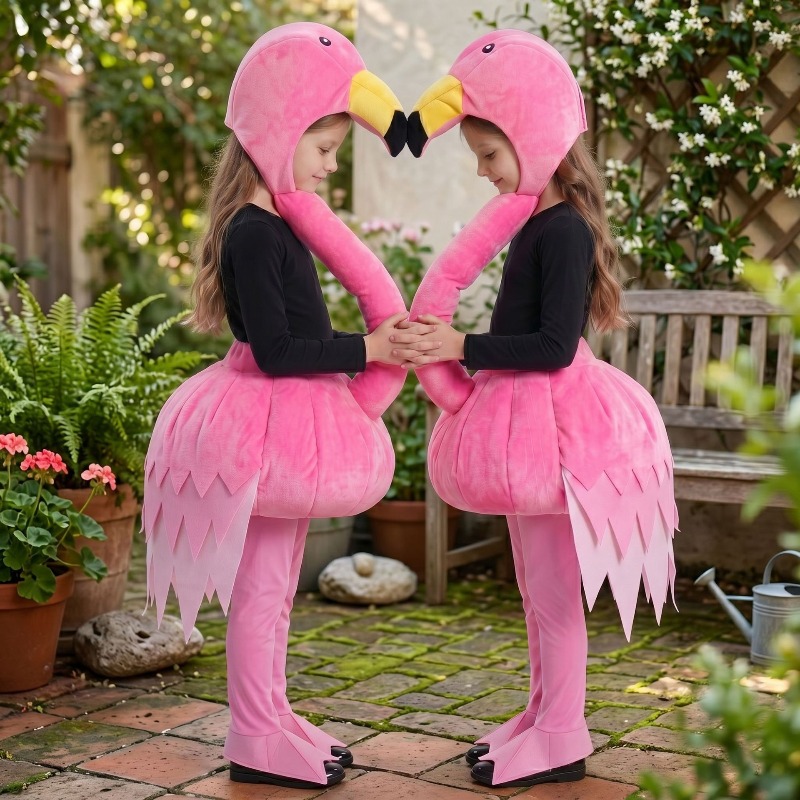 Animal Pink Flamingo Cosplay S - огляд і ціна Halloween Costume Kids