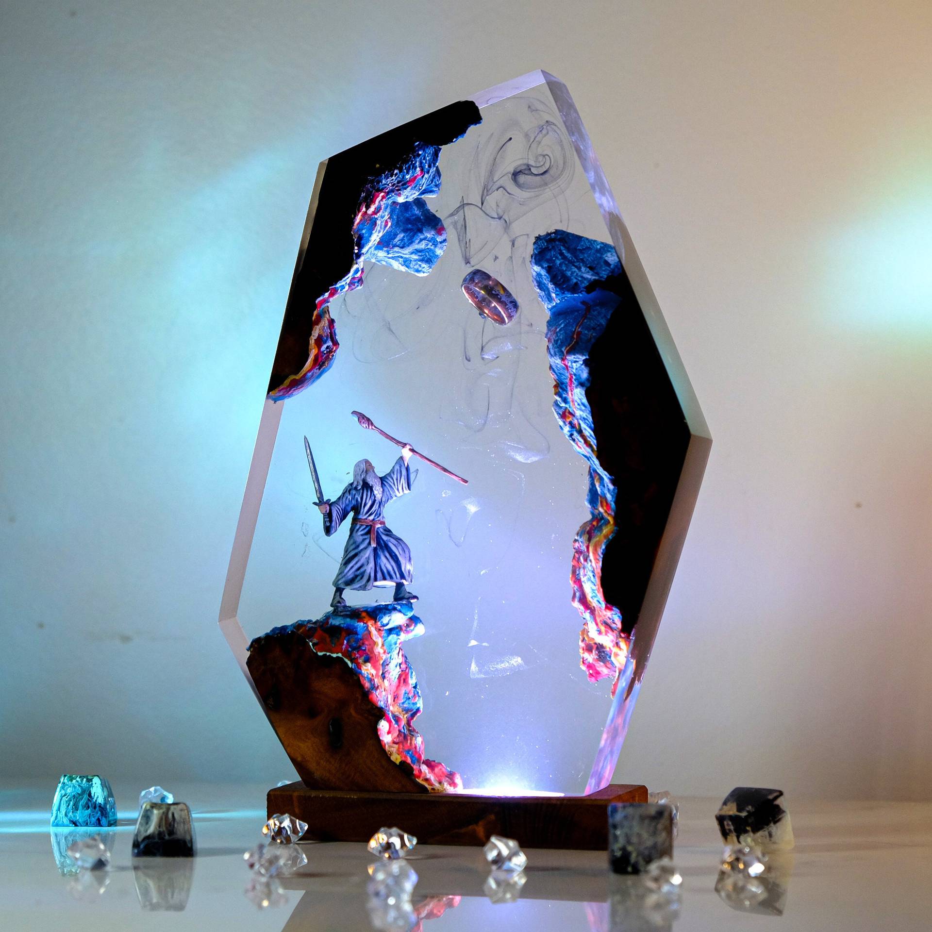 Movie Scence Figure Table Resi - огляд і ціна Halloween Party Supplies