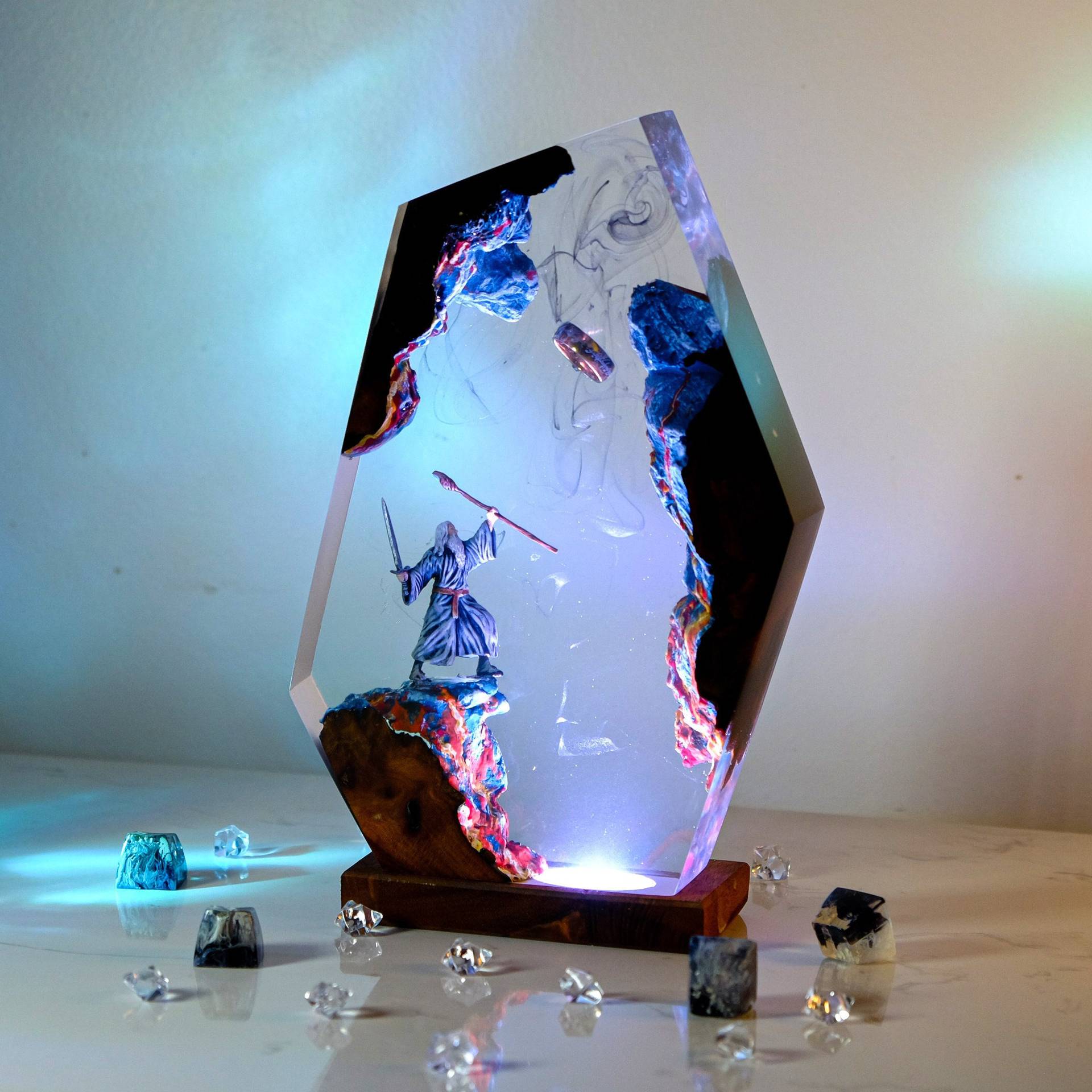 Movie Scence Figure Table Resi - огляд і ціна Halloween Party Supplies