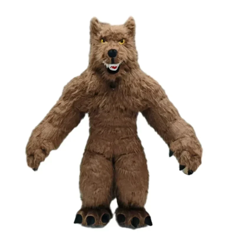 Giant Inflatable Grey Wolf Mas - огляд і ціна Halloween Costume Adult