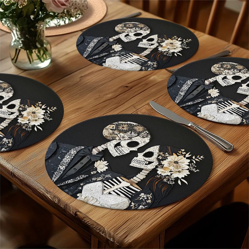 VIKAMA Retro Flower Wedding Sk - огляд і ціна Halloween Skeleton Decoration