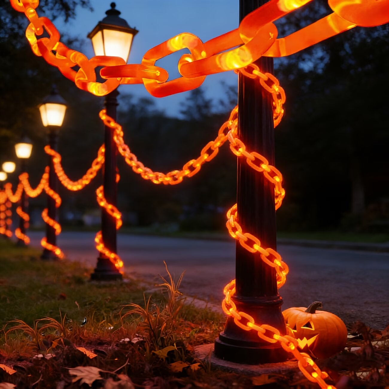 78.74in Halloween Outdoor Sola - огляд і ціна Halloween Led String Lights Orange