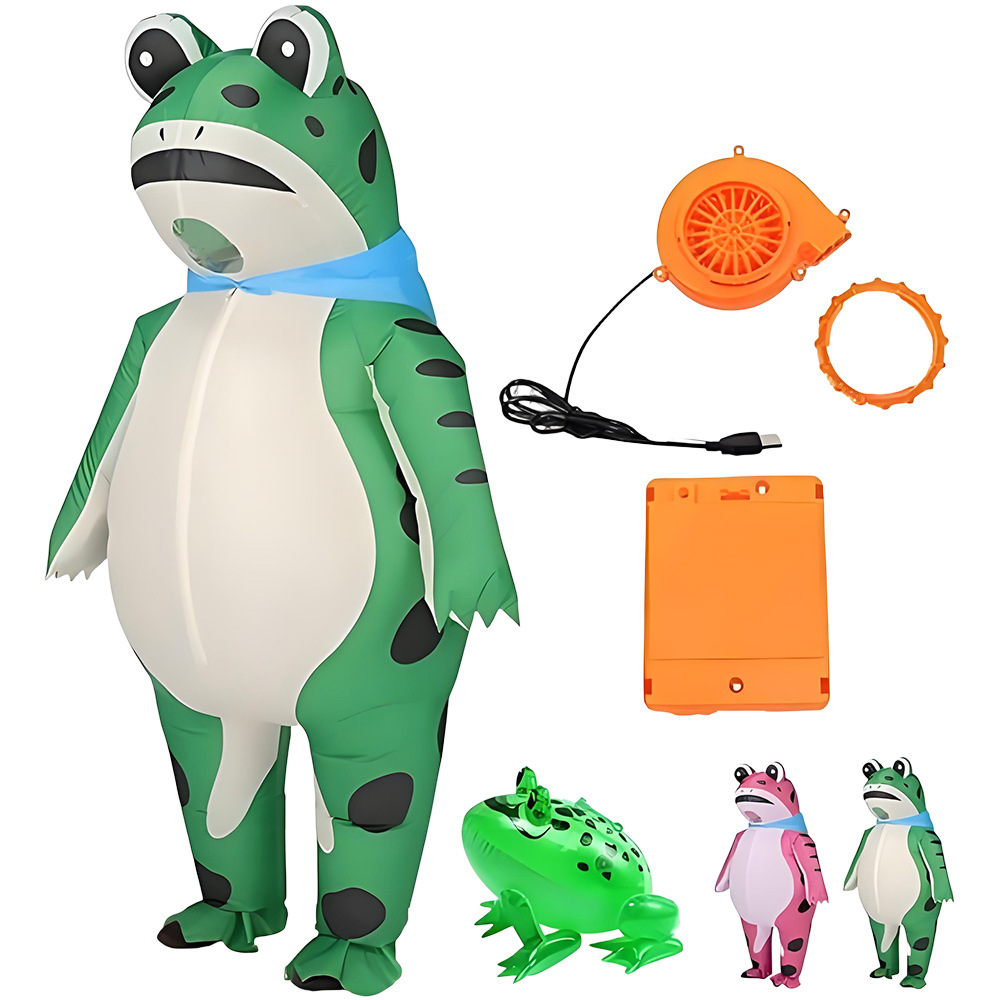 ZOETOPKID Inflatable Frog Cosp - огляд і ціна Halloween Costume Adult