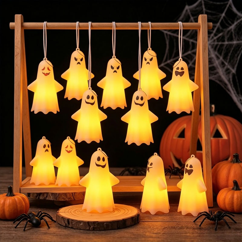 Halloween Ghost Lantern Mini H - огляд і ціна Pumpkin Lantern Halloween
