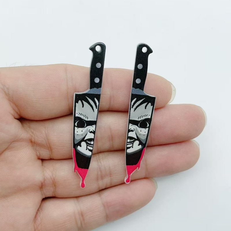 10 pieces of acrylic jewelry H - огляд і ціна Halloween Party Supplies