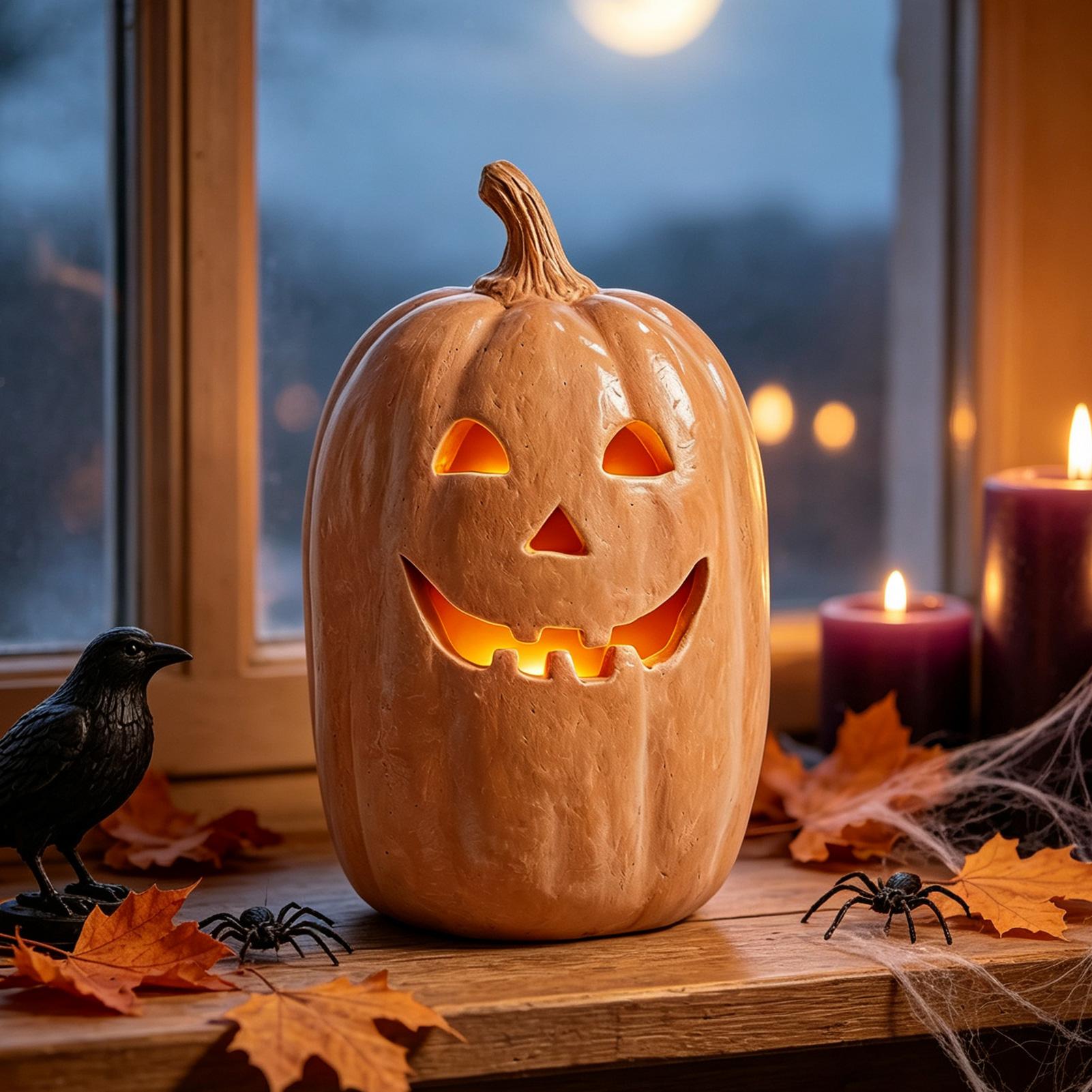 Pumpkin Lanterns Decor Handmad - огляд і ціна Pumpkin Lantern Halloween