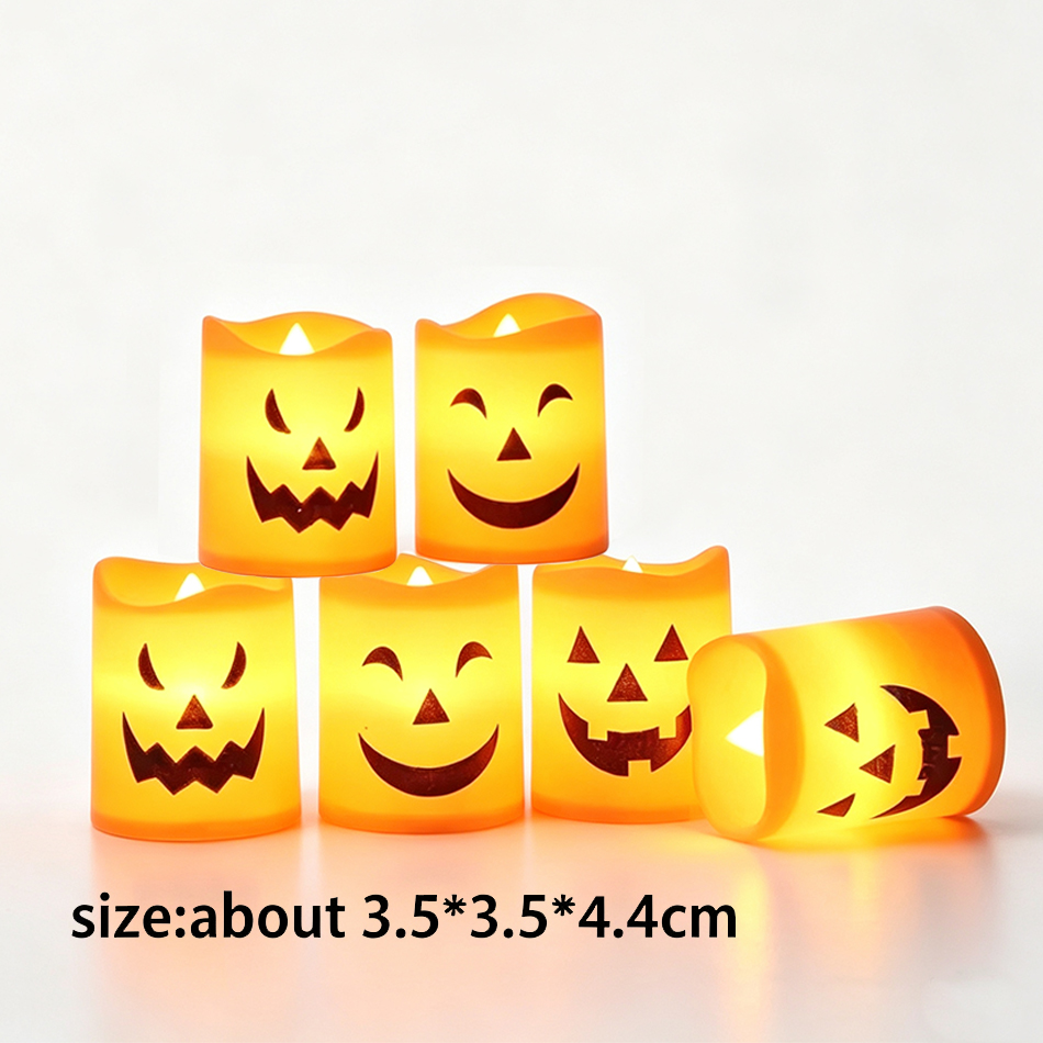 LED Pumpkin Lamp Warm Light Ja - огляд і ціна Halloween Pumpkin Decor Led